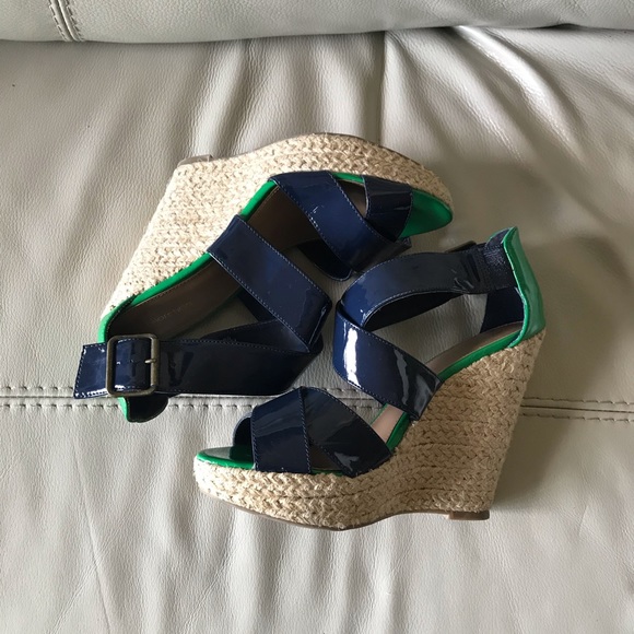 Patent Wedge Espadrilles - Picture 3 of 9